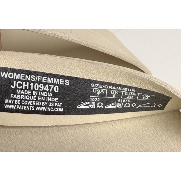 Chaco Townes Women's Leather Sandals Size 7 Beige Comfort Walking Travel - Picture 8 of 13